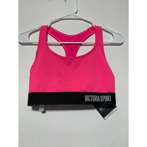 Victoria Secret Sport Women Size S Hot Pink The Player Racerback Sports Bra Spot